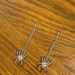 Spider Dangle Earrings